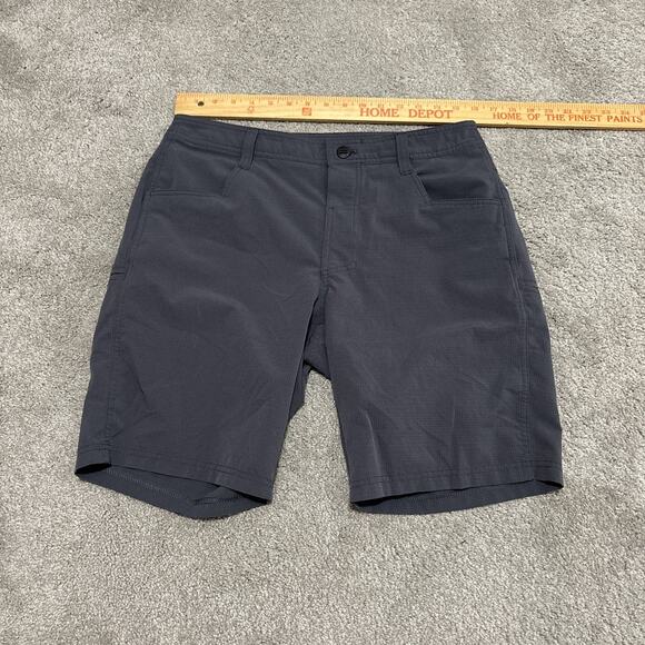 Kuhl Born In The Mountains Gray Khaki Nylon Shorts Mens Size 32 - Picture 4 of 6